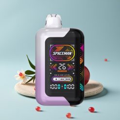 SMOK Spaceman SP40000 Zero Nicotine Disposable mit 20ml E-Liquid und 40000 Zügen Kirsch-Granatapfel