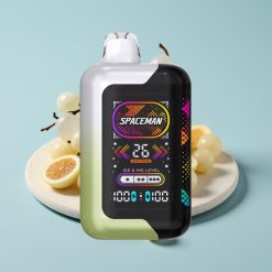 SMOK SPACEMAN SP40000 Zero Nikotin Disposable Weißtraube-Eis 20ml 1000mAh