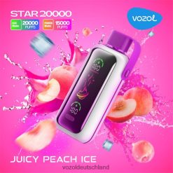 VOZOL Online Kaufen - VOZOL STAR 20000 4488J10 saftiges Pfirsicheis