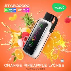 VOZOL Vape Kaufen - VOZOL STAR 20000 4488J15 Orangen-Ananas-Litschi